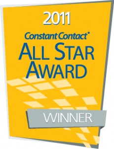 Constant Contact All Star Award